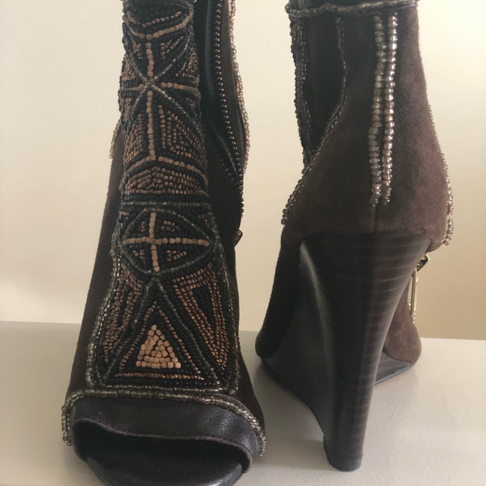 Ankle booties by June Ambrose